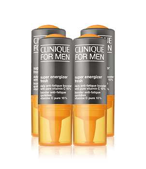 Набор средств против усталости кожи с чистым 10% витамином C Clinique For Men Super Energizer Fresh™