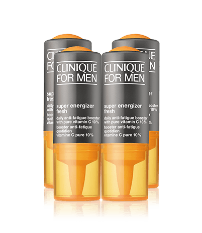 Набор средств против усталости кожи с чистым 10% витамином C Clinique For Men Super Energizer Fresh™
